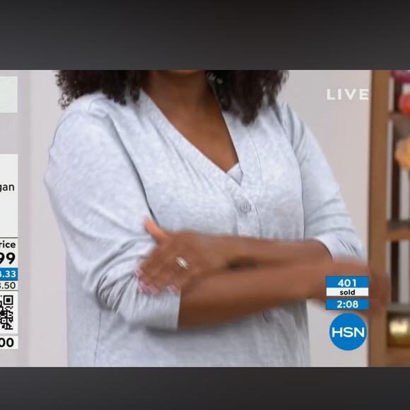 Women’s Pajamas 3 Piece Set PJ Plus size Heather Gray NWT 3X - Picture 3 of 7